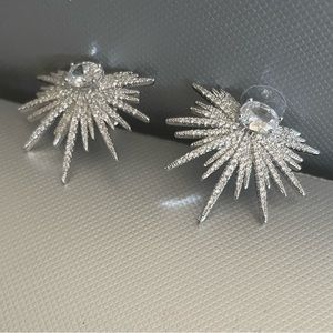 RARE Mega Starburst Earrings 14k